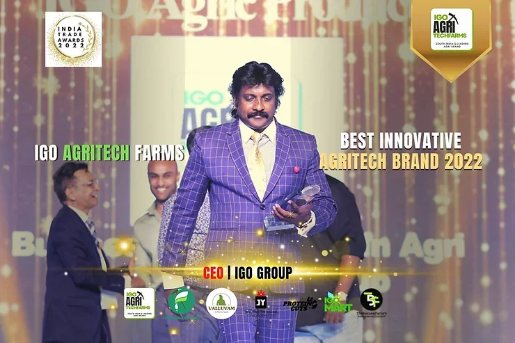 IGO was awarded the Best Innovative Start-up Agri tech brand 2022