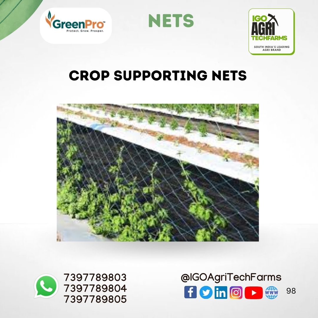 CROP SUPPORTING NETS